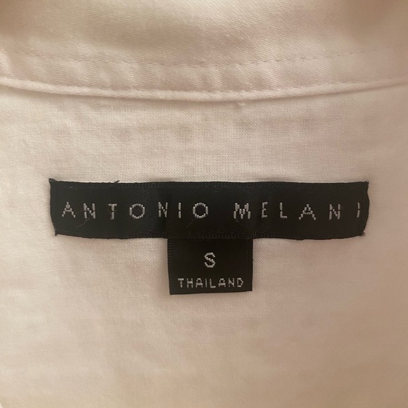 Antonio Melani White Sleeveless Top - Picture 4 of 5